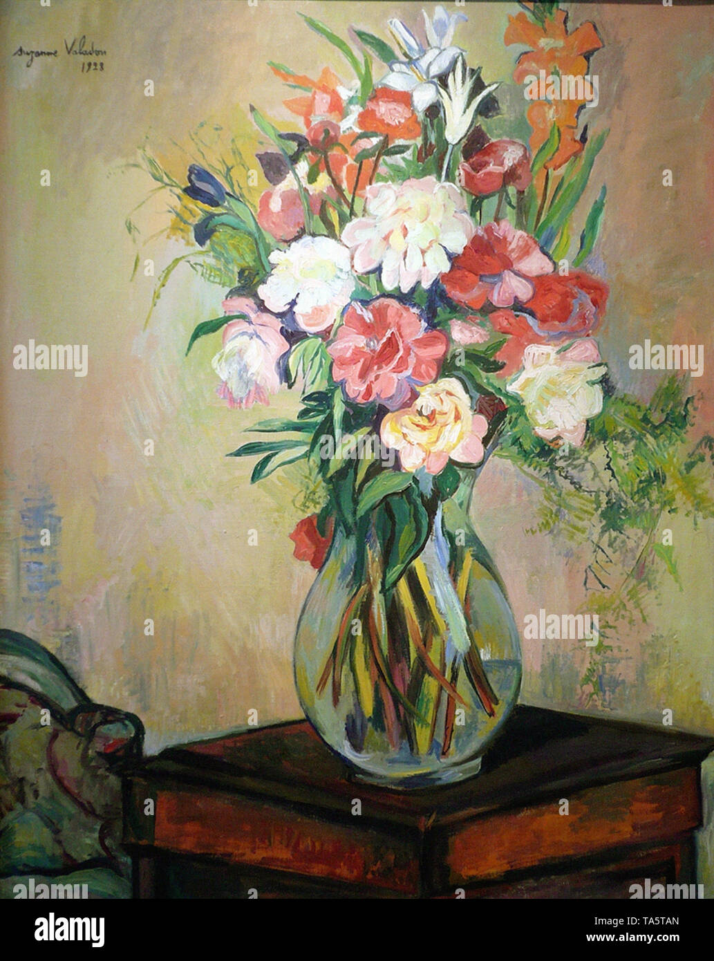 Suzanne Valadon - bouquet flowers Stock Photo - Alamy