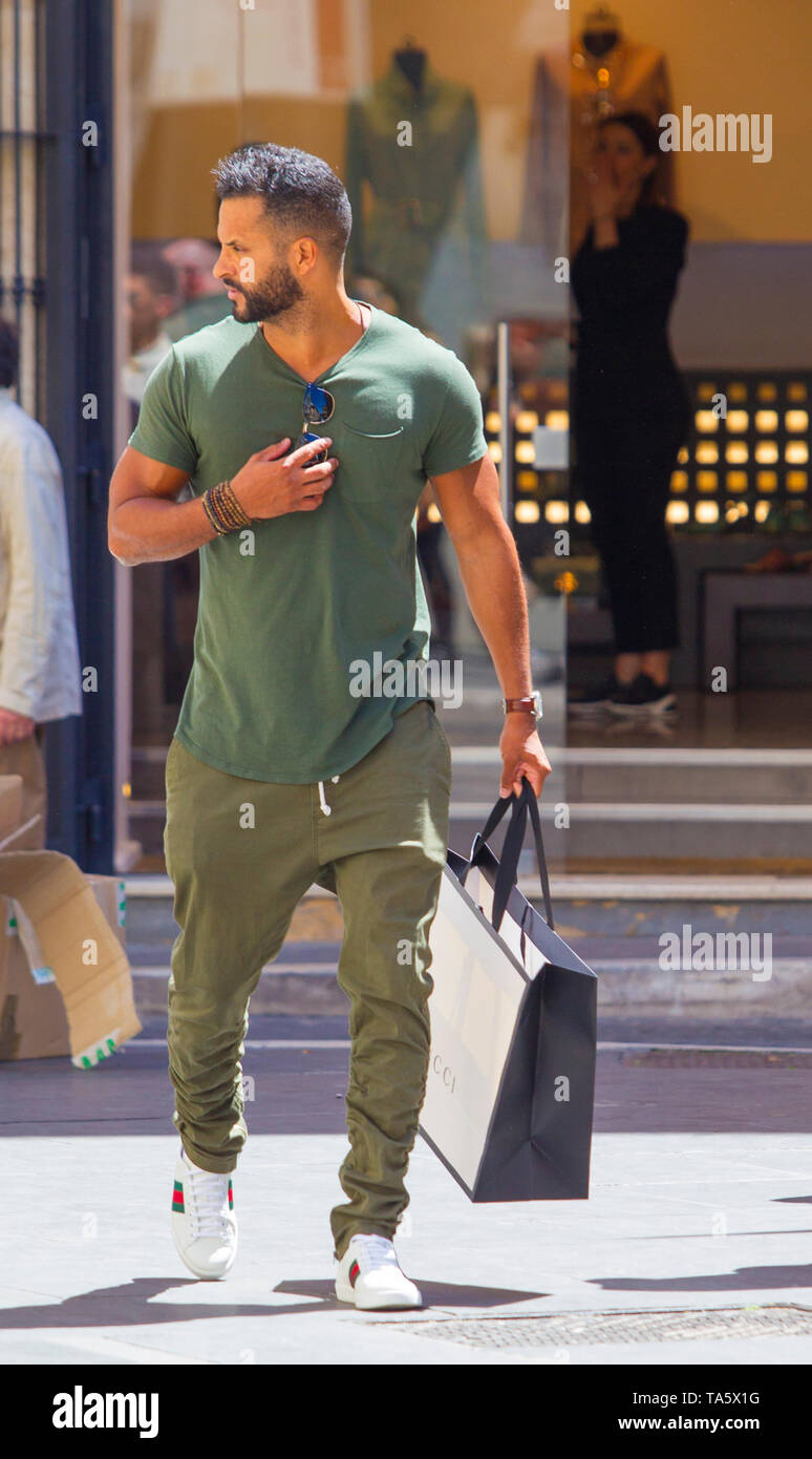 Ricky Rome Actor Rome, British actor Ricky Whittle walks the streets of the capital ...