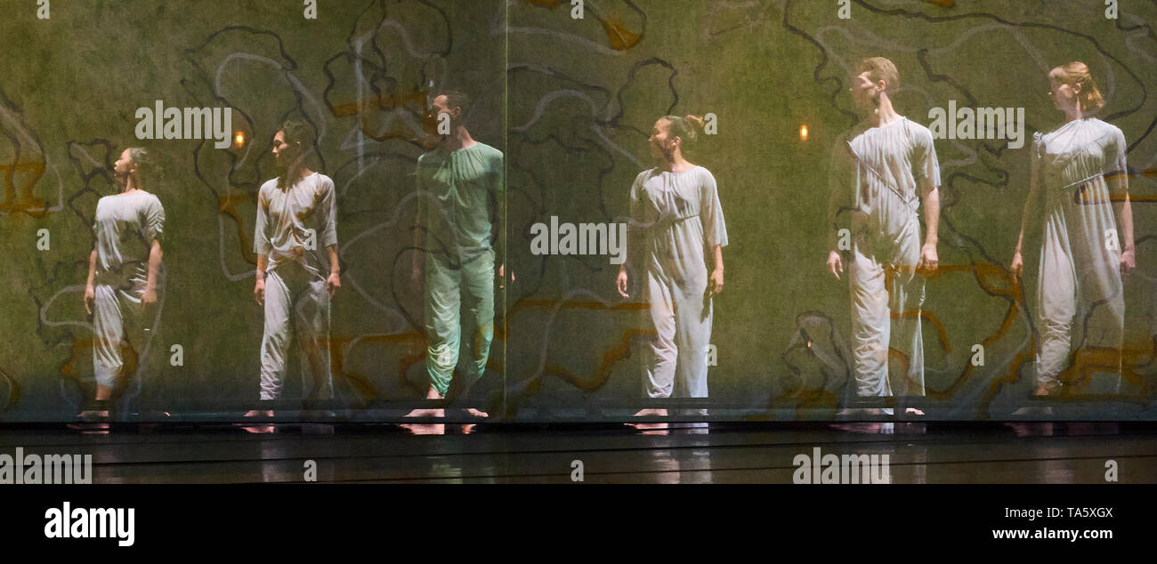 London, UK. 21st May 2019. Dress rehearsal of Four Quartets