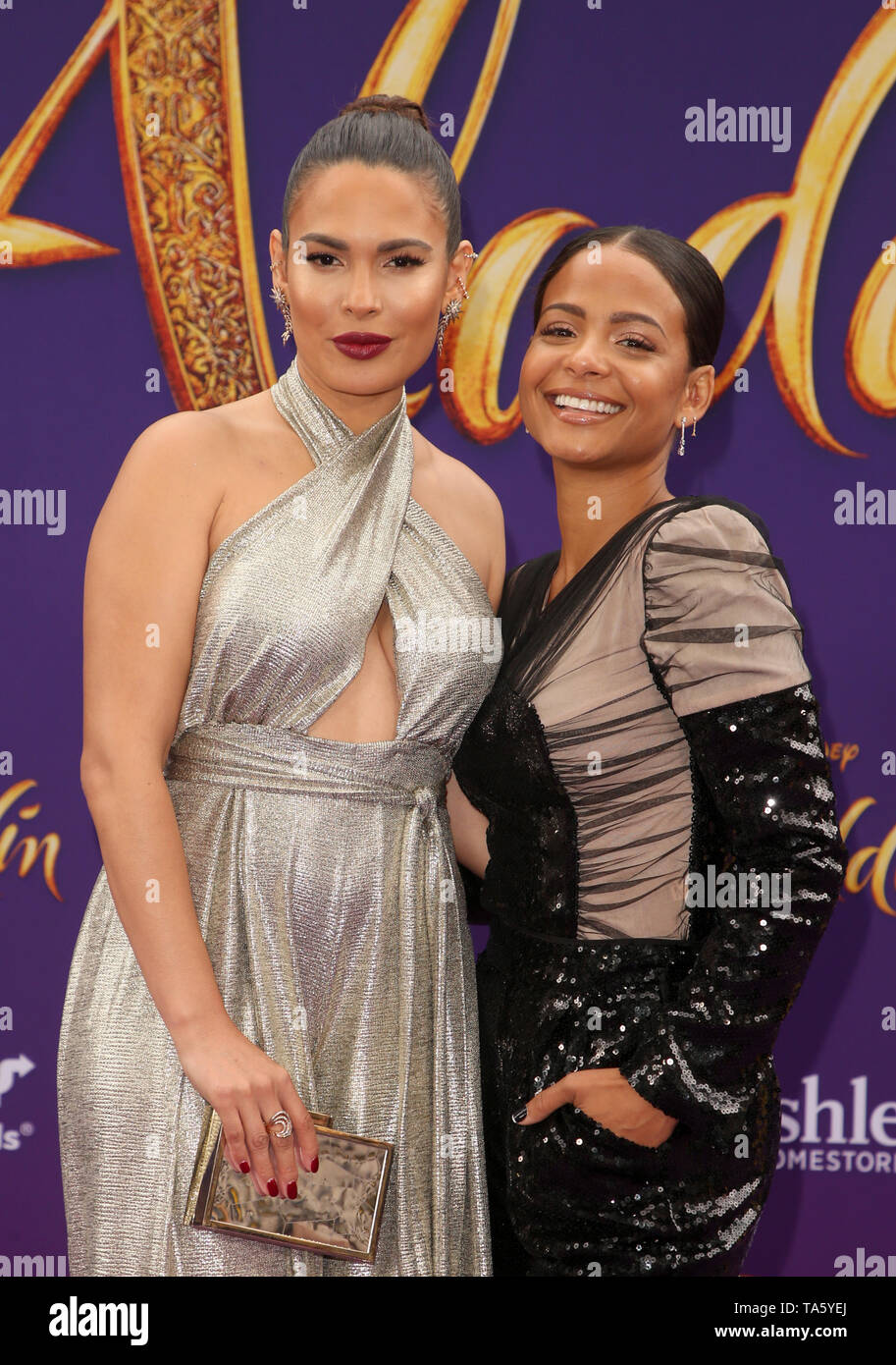 Hollywood, Ca. 21st May, 2019. Nadine Velazquez, Christina Milian, at