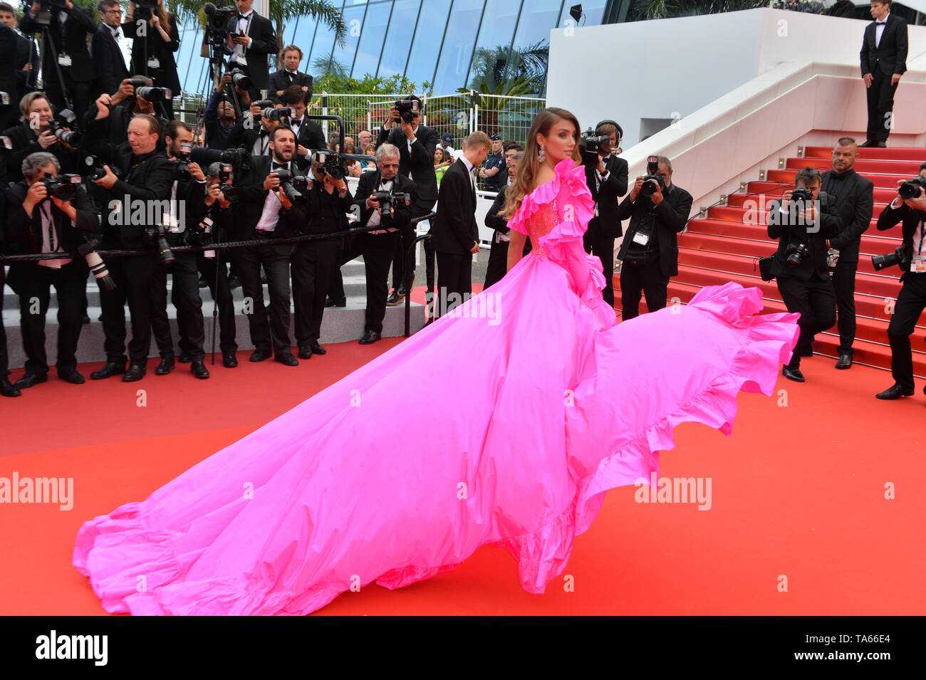 Cannes, France. 22nd May, 2019. CANNES, FRANCE. May 22, 2019: Lorena