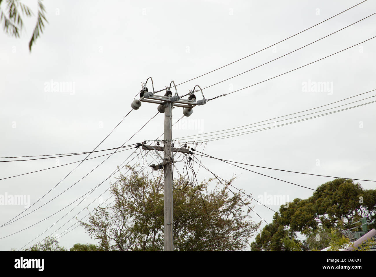 Over ground power lines australia hires stock photography and images