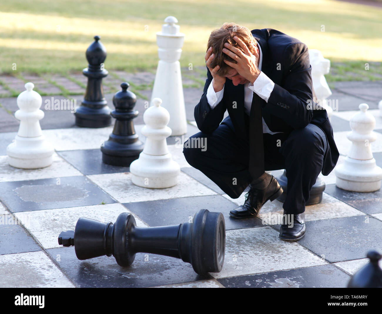 Checkmate, Winter. Outdoor Chess is back