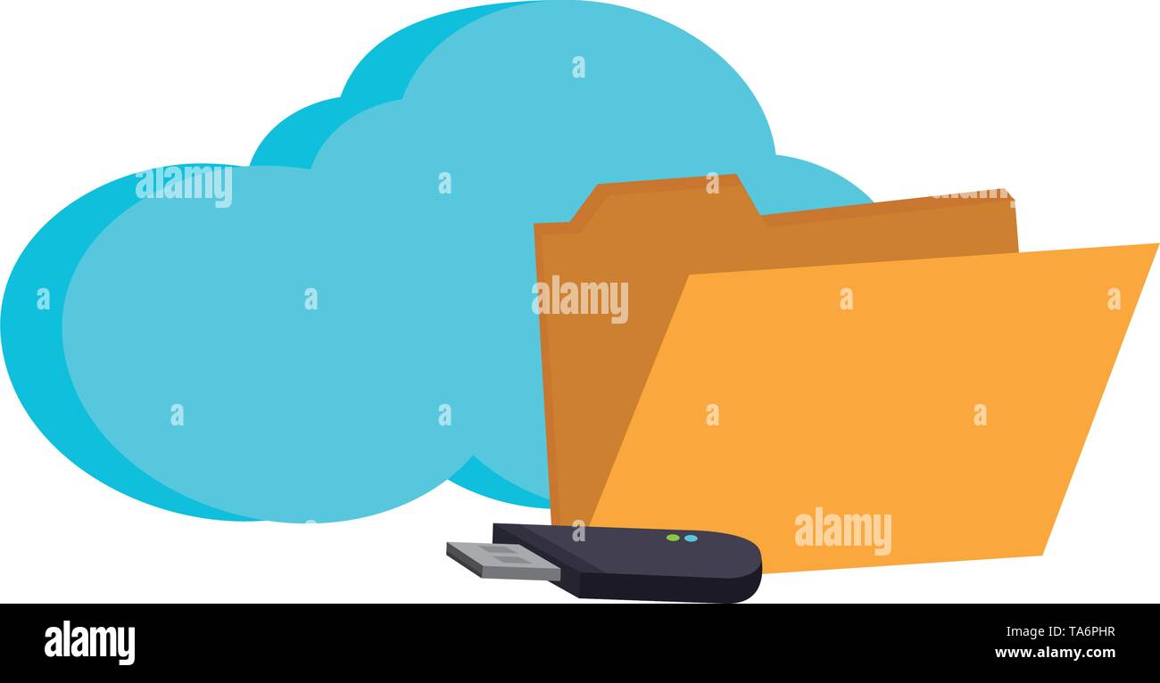 Cloud computing technology vector illustration Stock Vector Image & Art ...