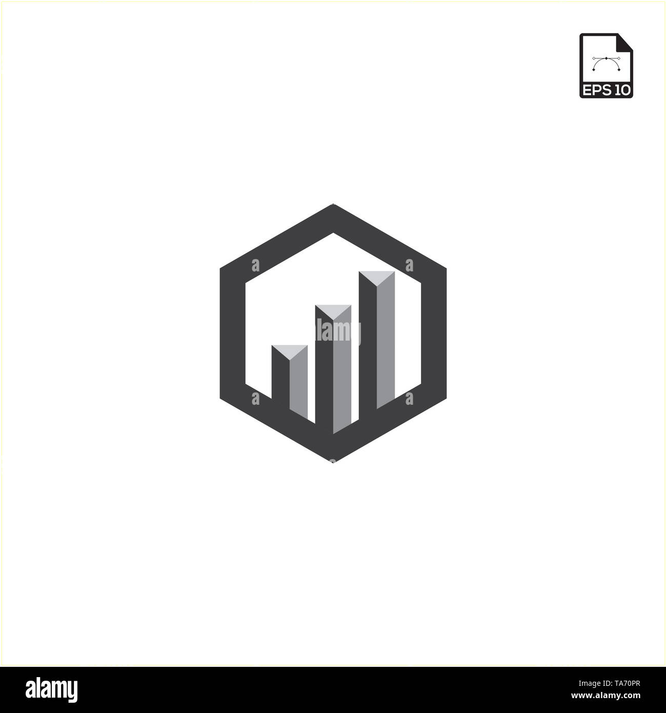 finance logo and symbols vector simple concept illustration Stock Photo ...