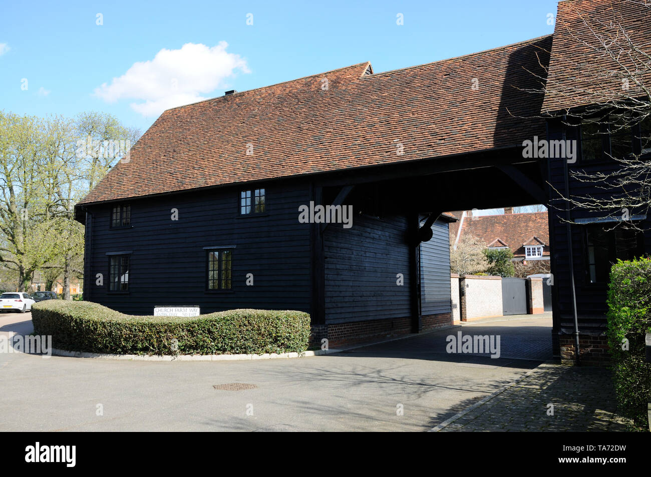 Church Farm Way, Aldenham, Hertfordshire Stock Photo Alamy