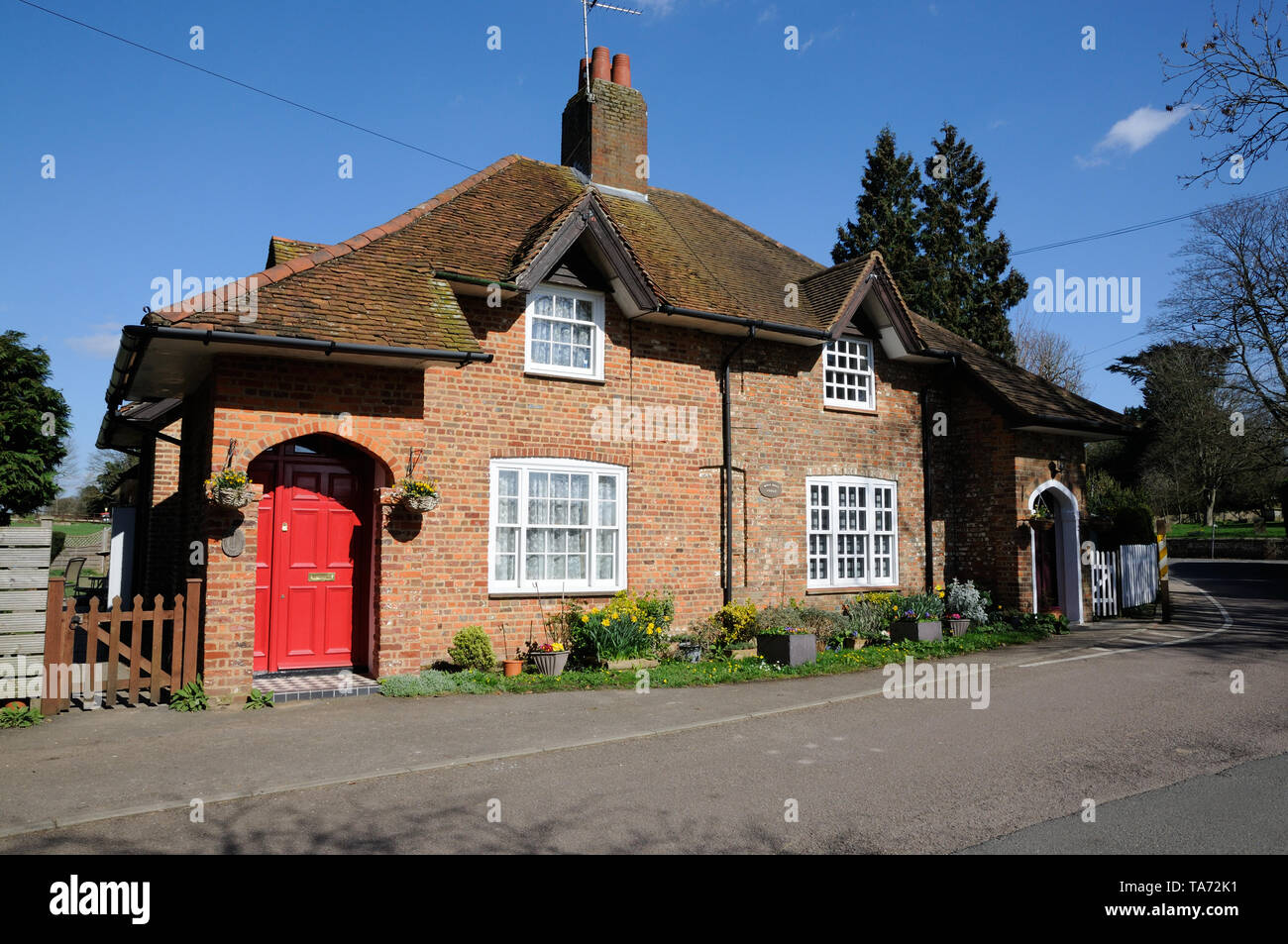 Wall Hall Lodge, Aldenham, Hertfordshire Stock Photo - Alamy