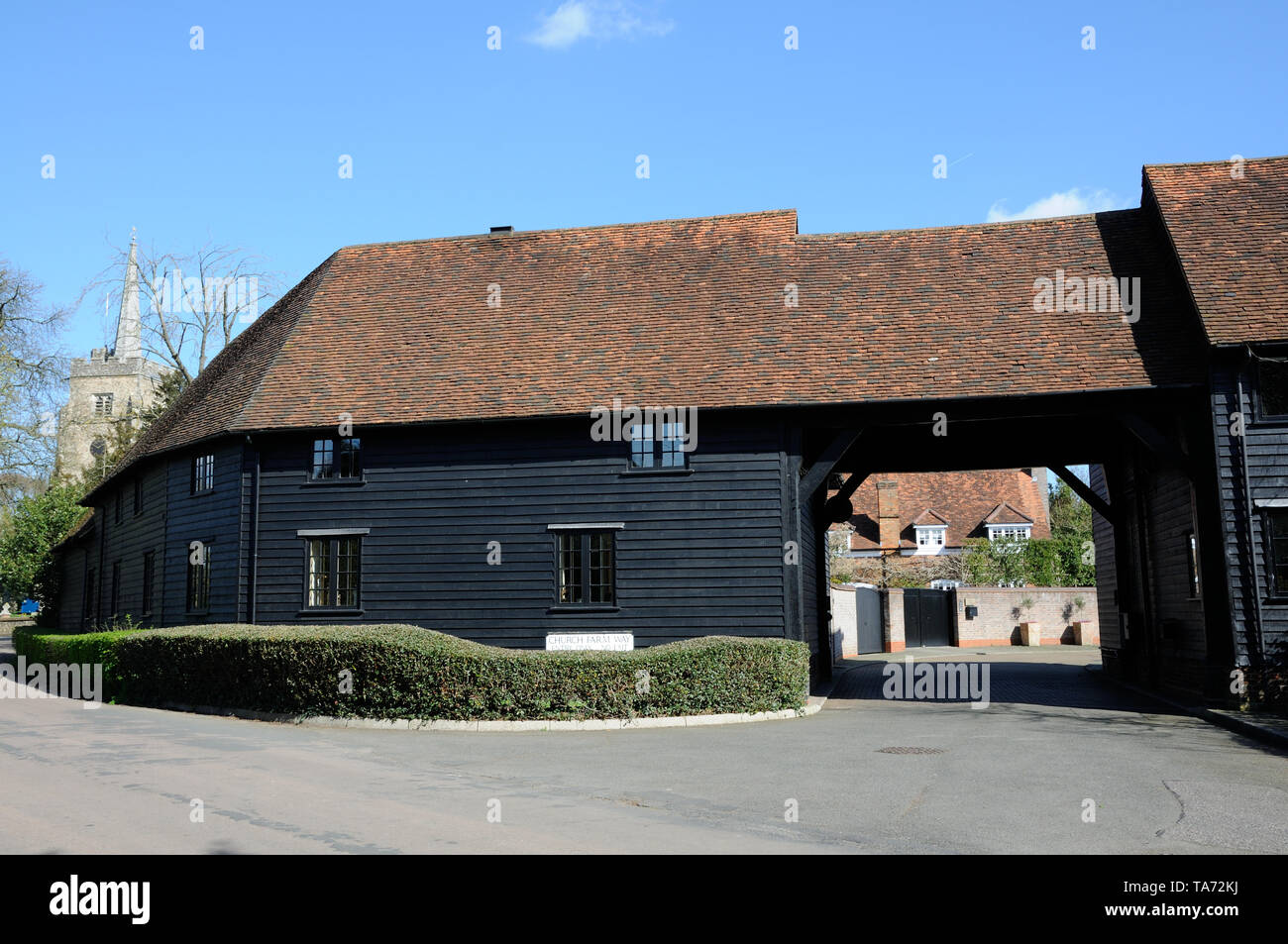 Church Farm Way, Aldenham, Hertfordshire Stock Photo Alamy