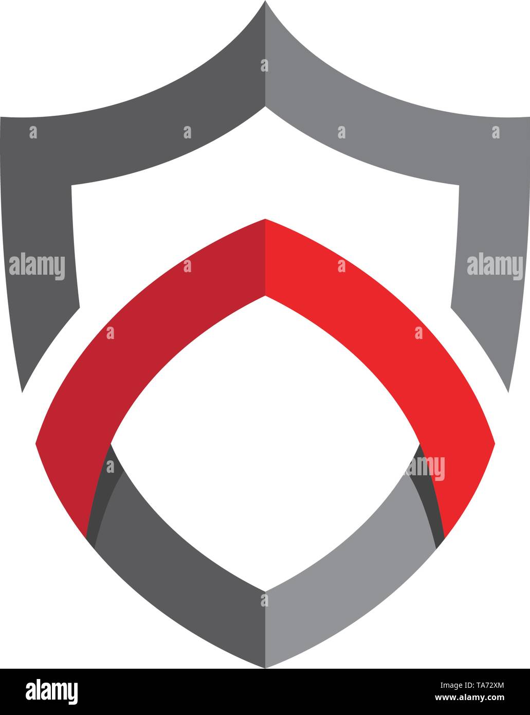 shield vector illustration design template Stock Vector Image & Art - Alamy
