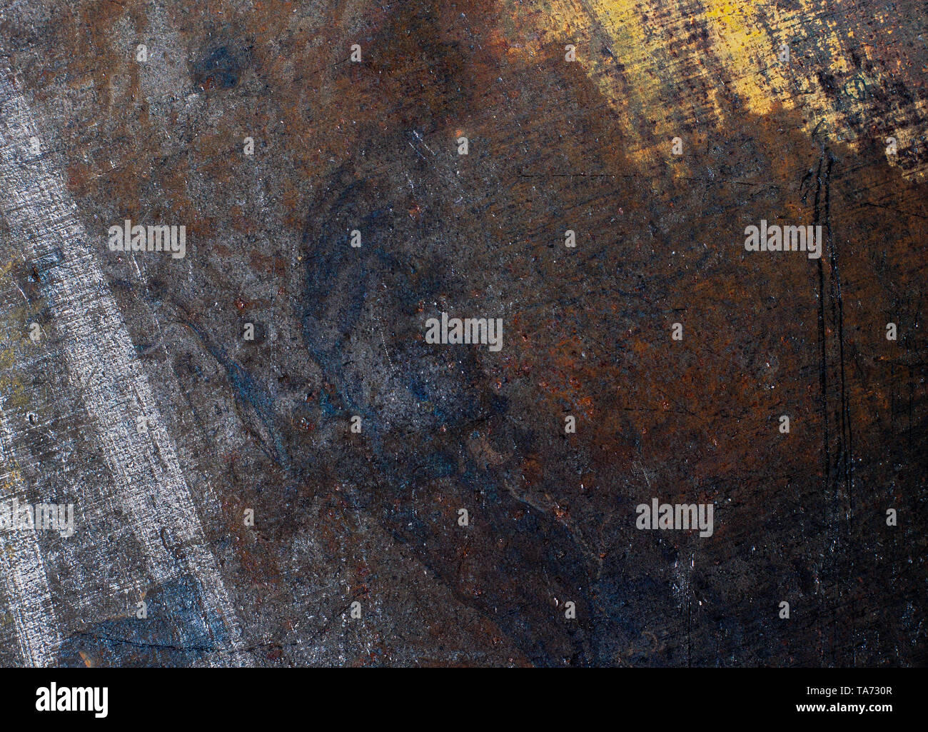 Old hot rolled metal close-up flat textured background Stock Photo - Alamy