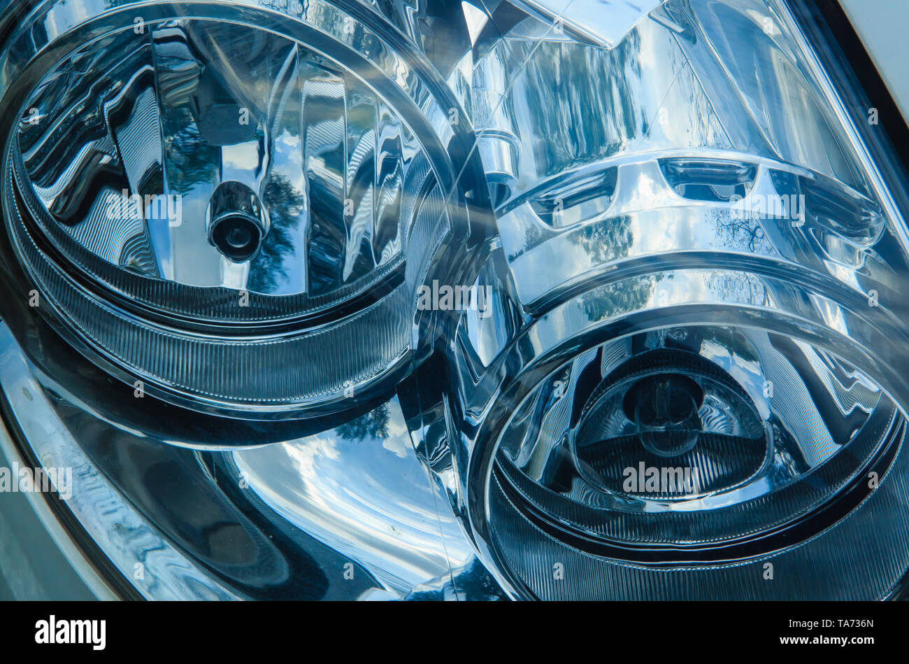 Car headlight light macro hires stock photography and images Alamy