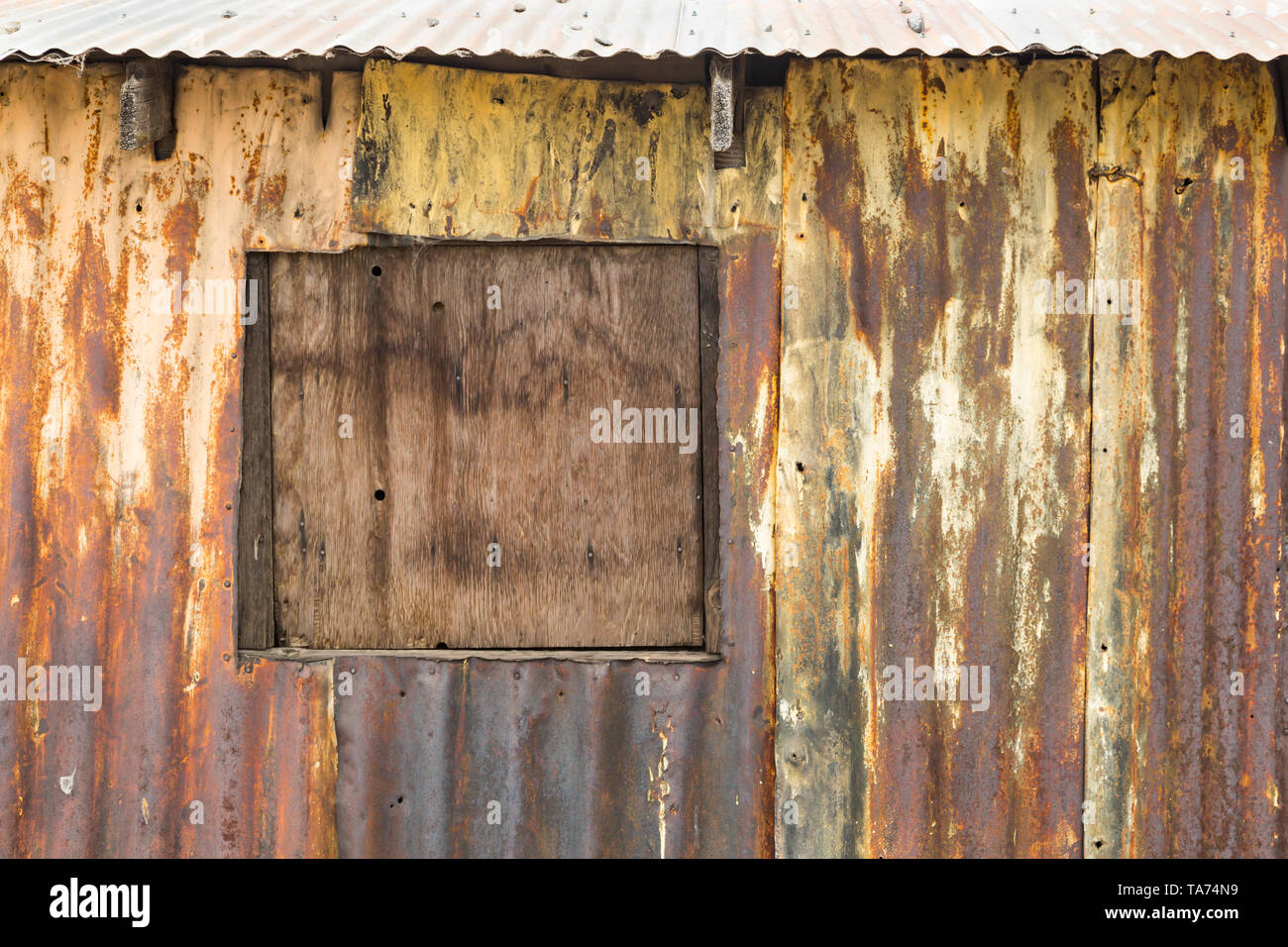 Old Rusty Sheet Metal Abstract Background Texture Stock Photo - Alamy