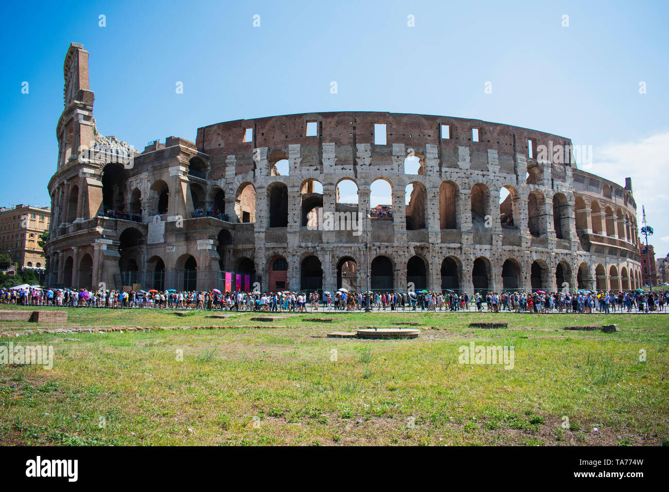 Roman Landmarks Stock Photo