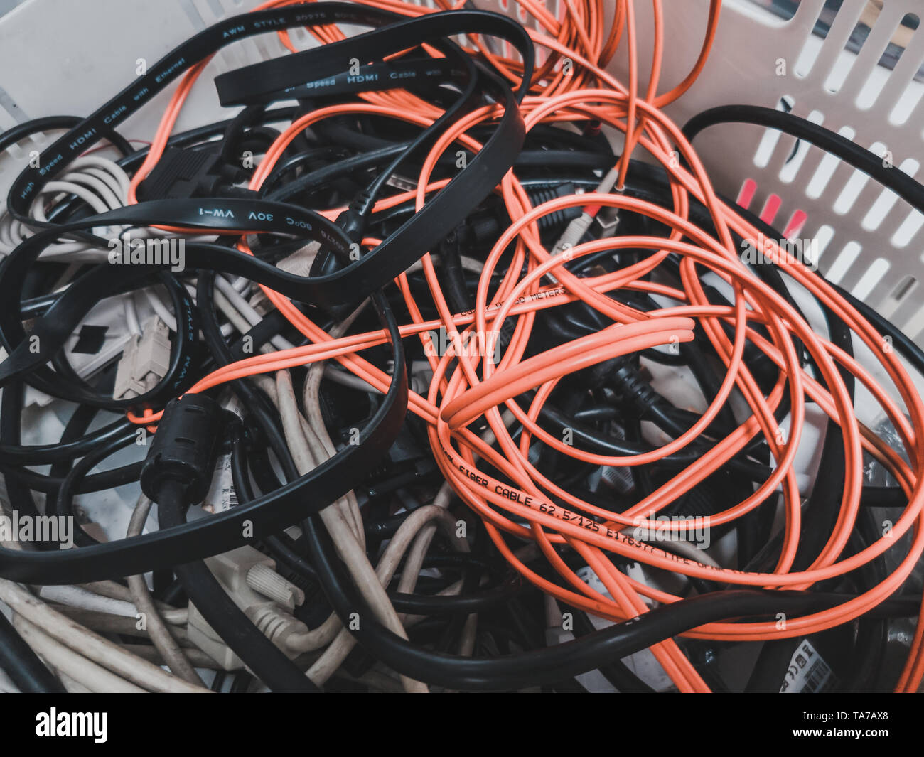 Tangled Extension Cords