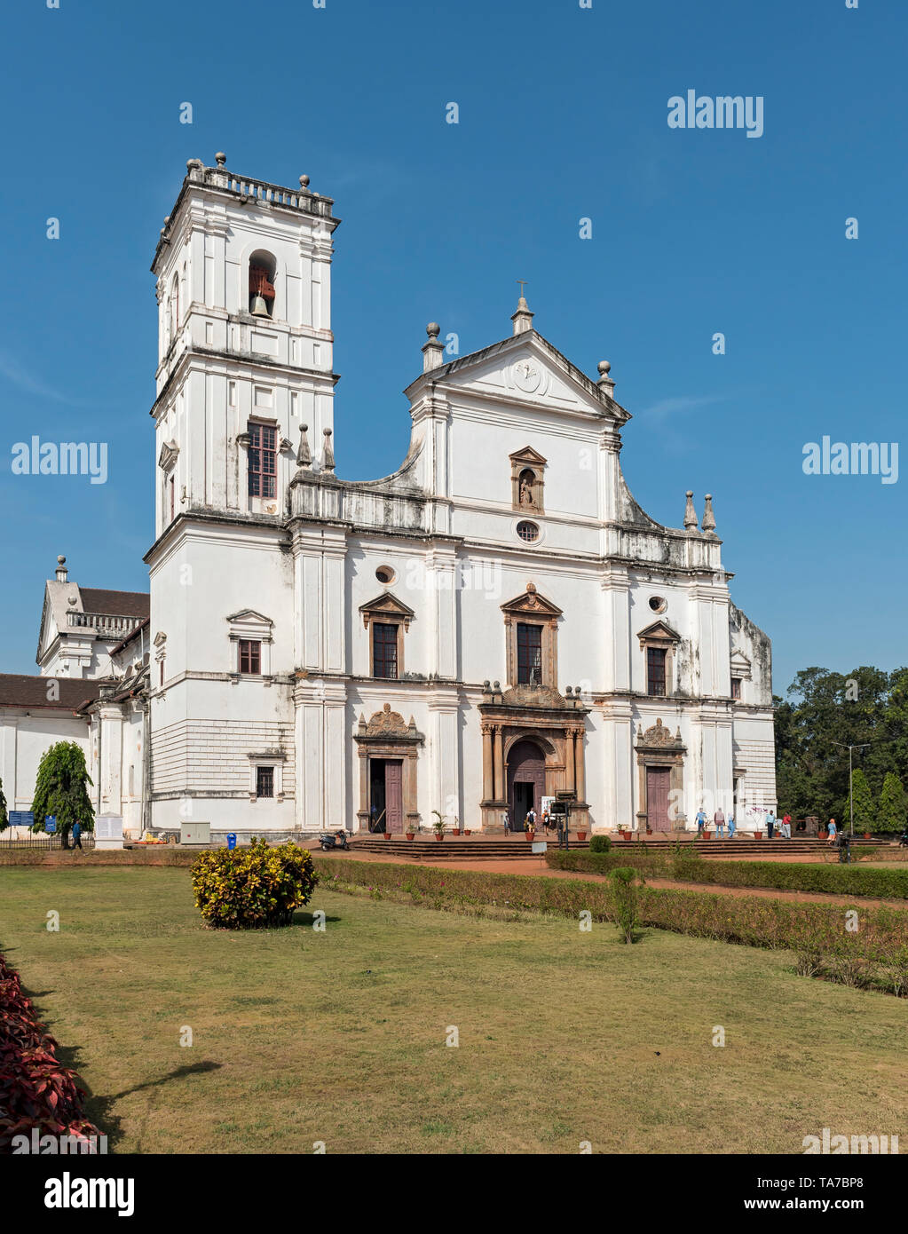 Se Cathedral, Old Goa, India Stock Photo