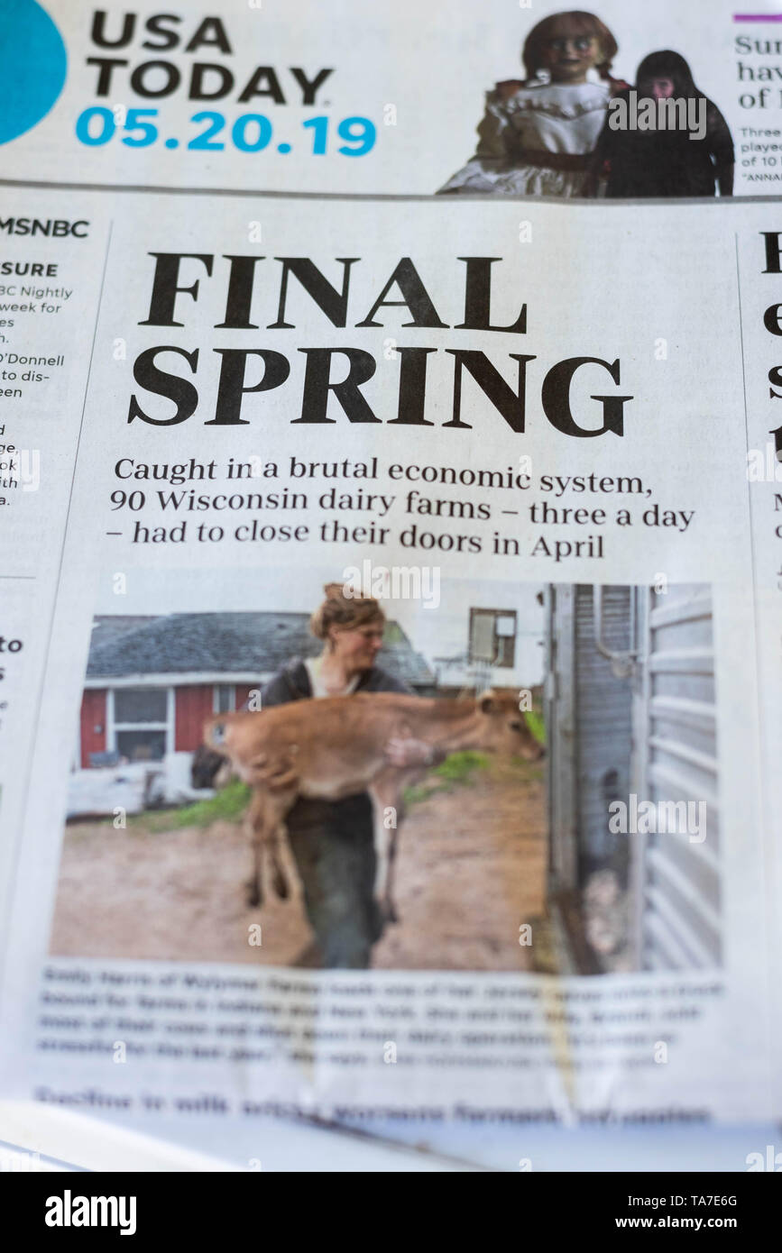 Newspaper Headlines Usa Hi Res Stock Photography And Images Page 8 Alamy