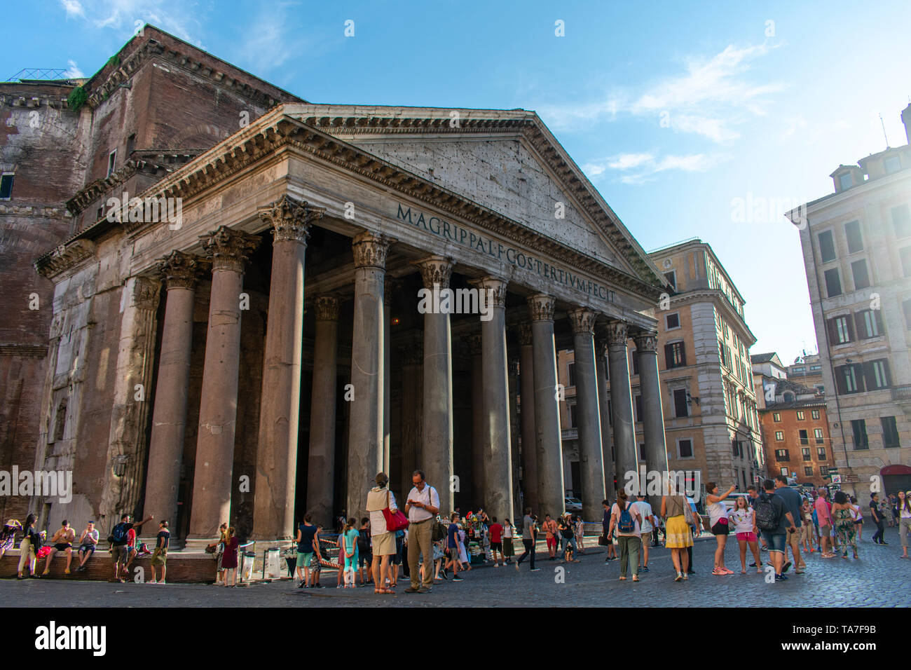 Roman Landmarks Stock Photo