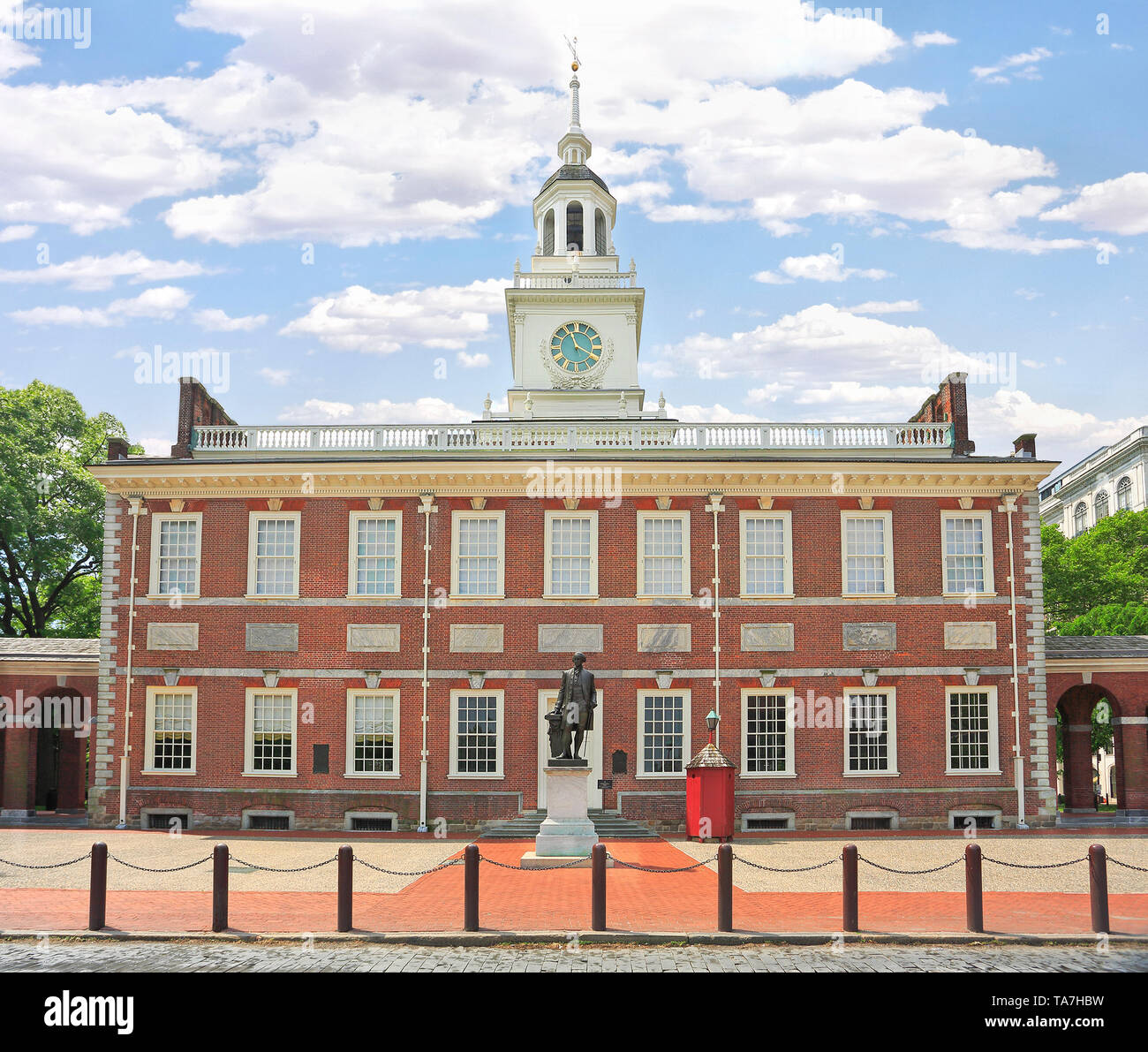 Independence Hall in Philadelphia, Pennsylvania, USA Stock Photo