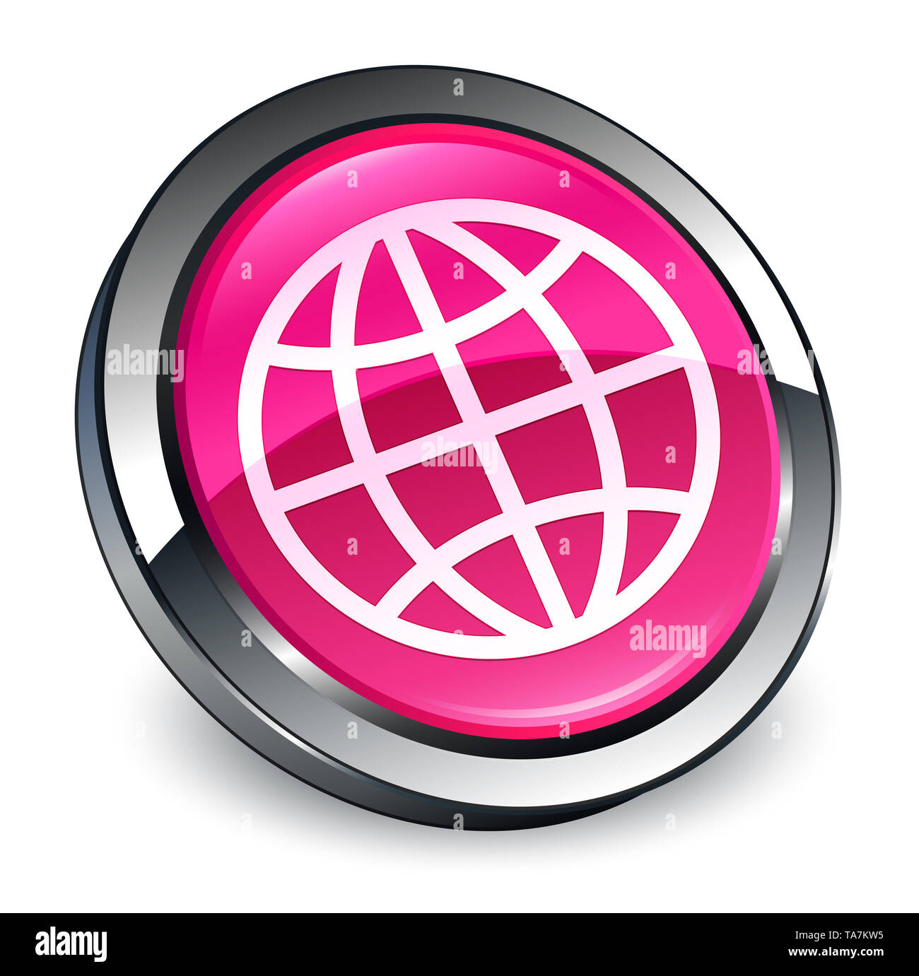 Pink world map 3d hi-res stock photography and images - Alamy