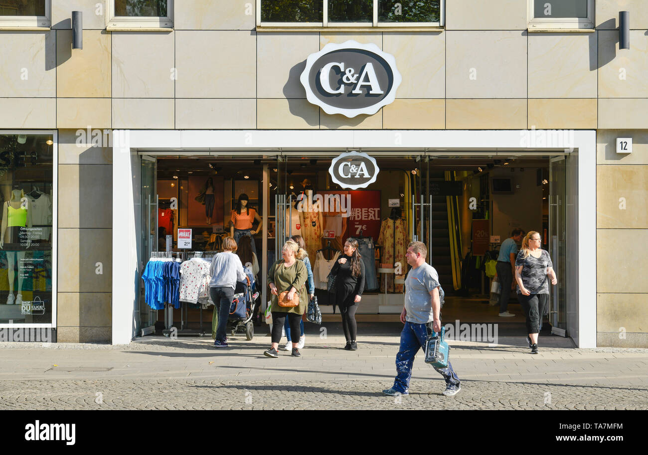 C&A, Carl apron street, Old Town, Spandau, Berlin, Germany,  Carl-Schurz-Straße, Altstadt, Deutschland Stock Photo - Alamy
