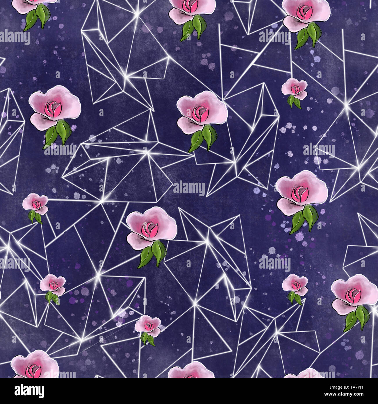seamless pattern design Stock Photo - Alamy