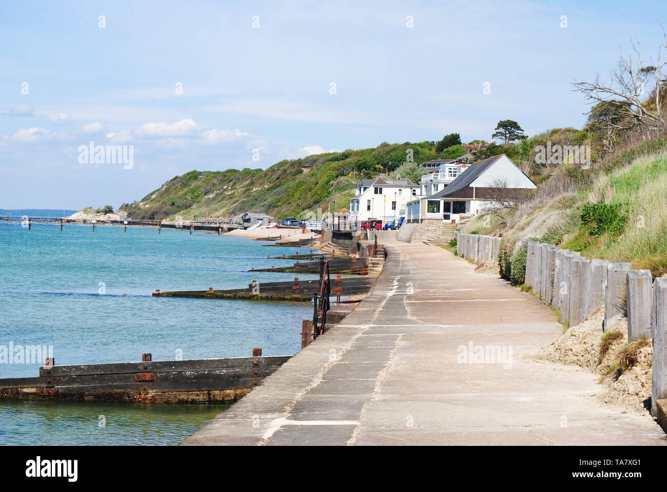 Totland Bay, Isle of Wight, UK Stock Photo - Alamy