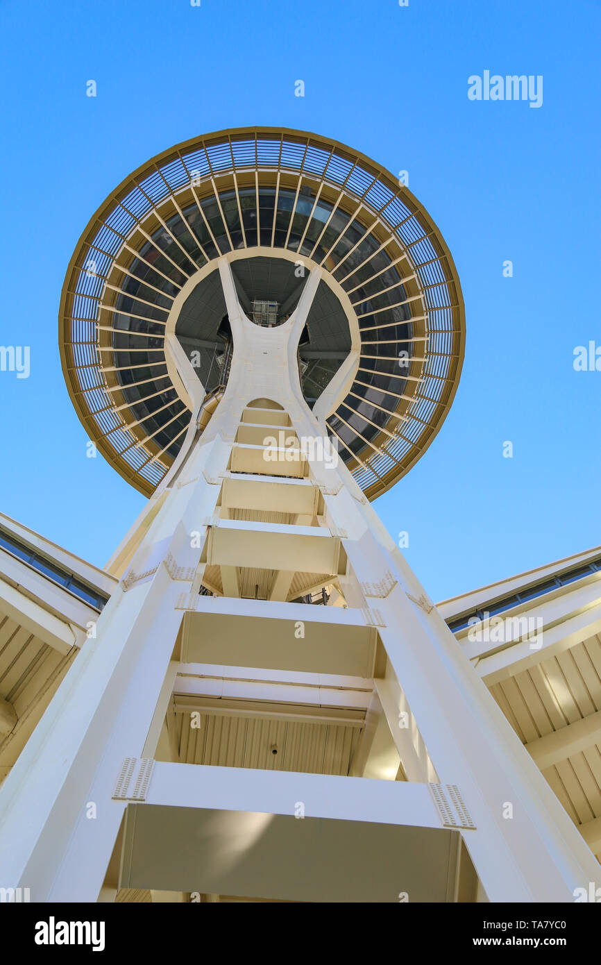 Seattle Space Needle Stock Photo Alamy