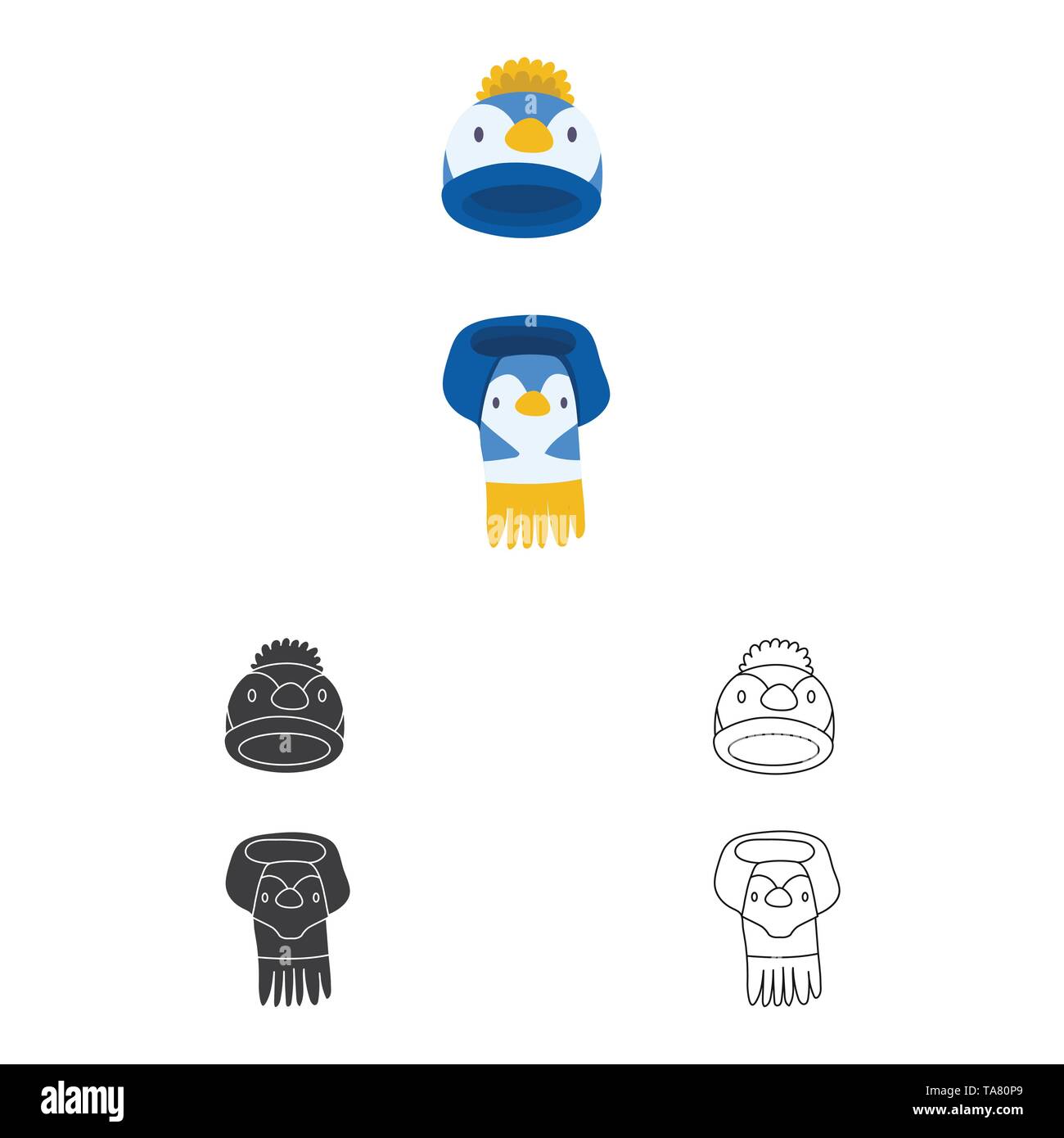 Icon collection Scarf