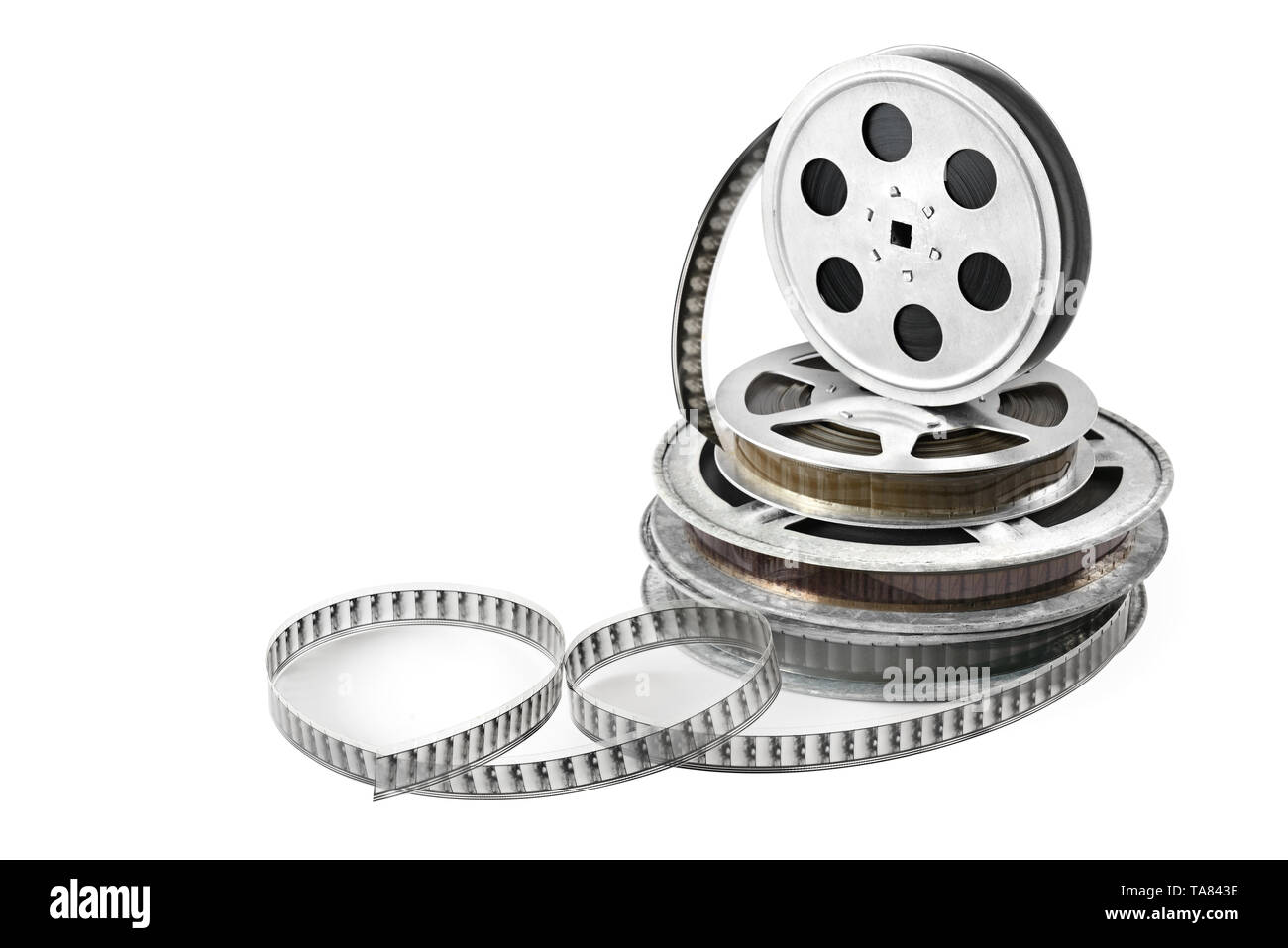 Film cinema reel Cut Out Stock Images & Pictures - Alamy