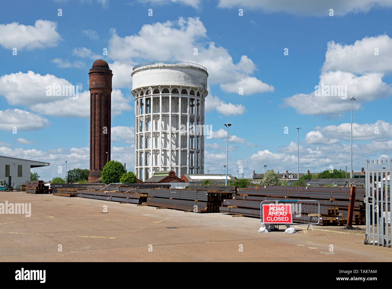 Goole, East Yorkshire, England UK Stock