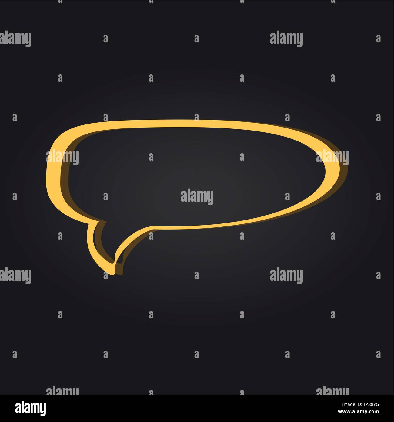 Isolated colored comic bubble chat Stock Vector Image & Art - Alamy