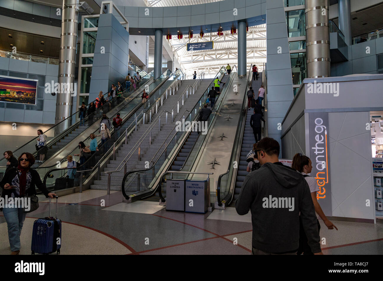 Dallas/Fort Worth International Airport; Dallas; Texas; USA Stock Photo