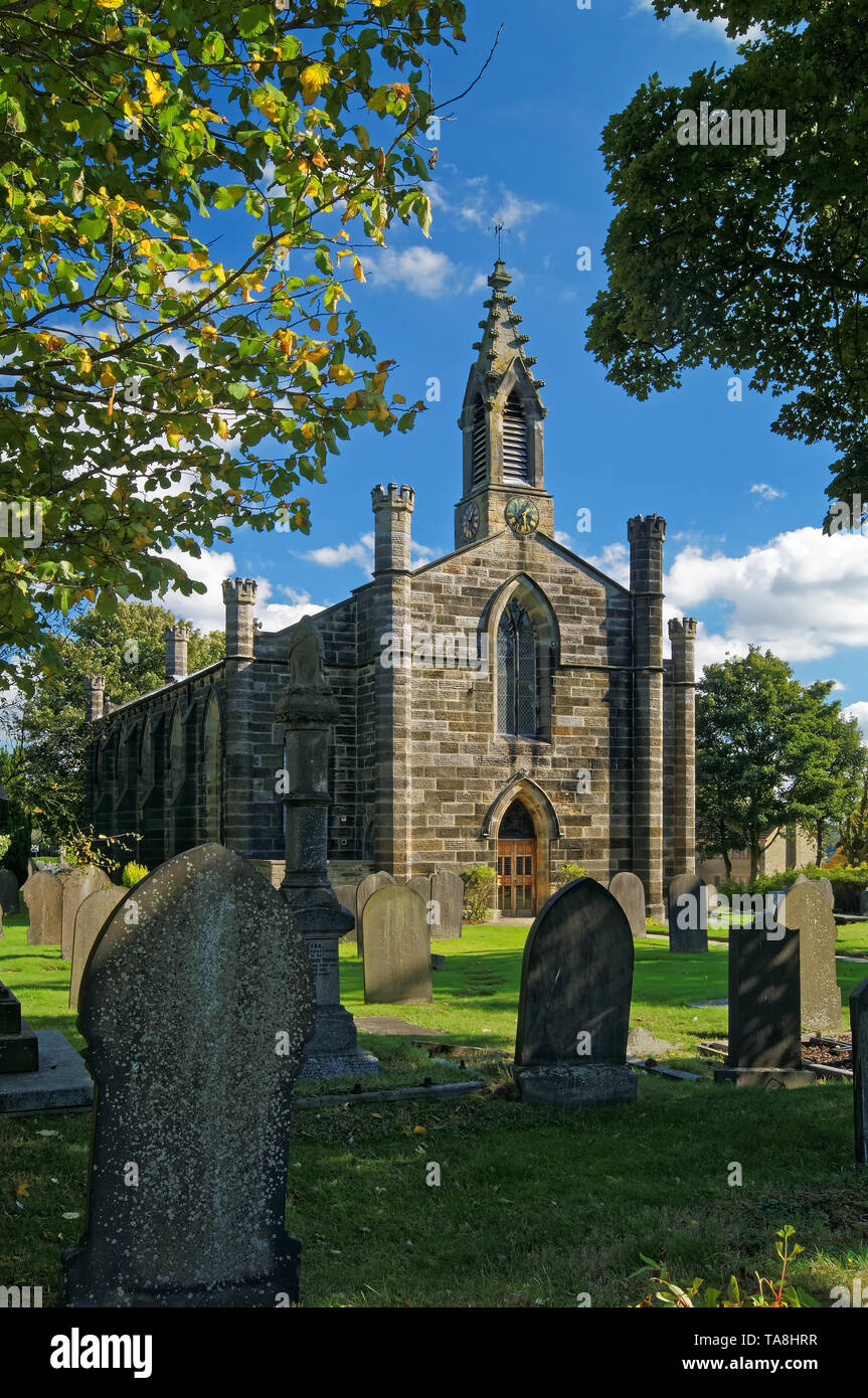 UK,South Yorkshire,Sheffield,Stannington,Christ Church Stock Photo Alamy