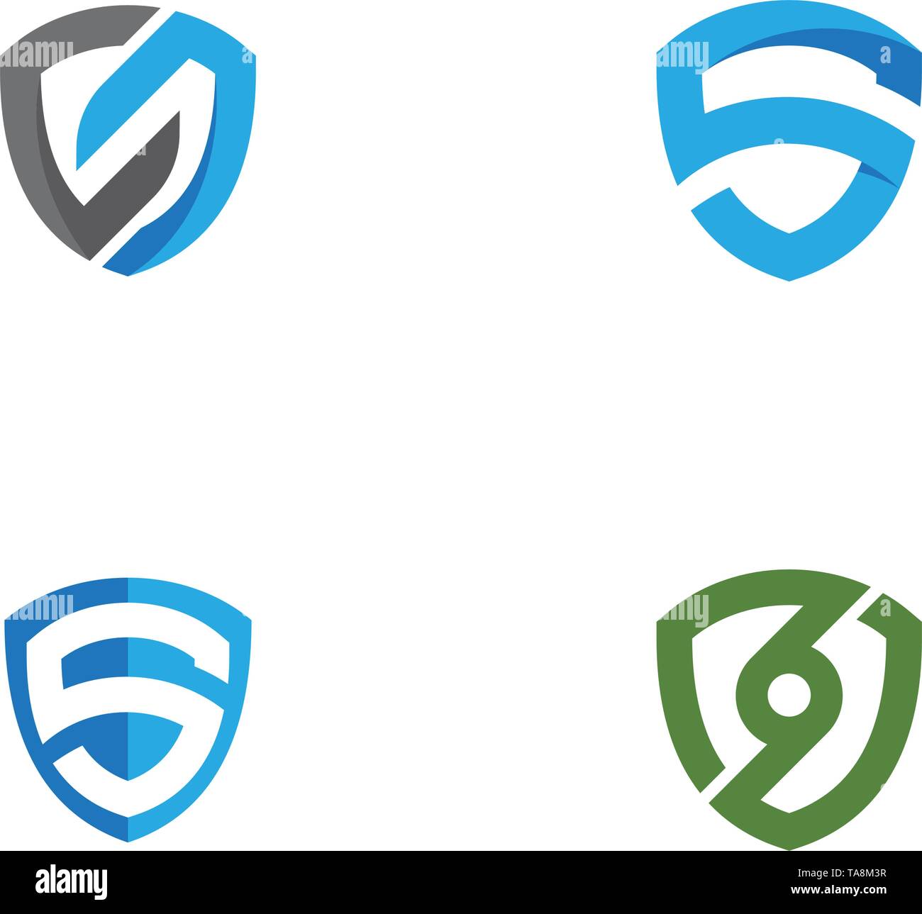 S Letter shield vector illustration design Stock Vector Image & Art - Alamy