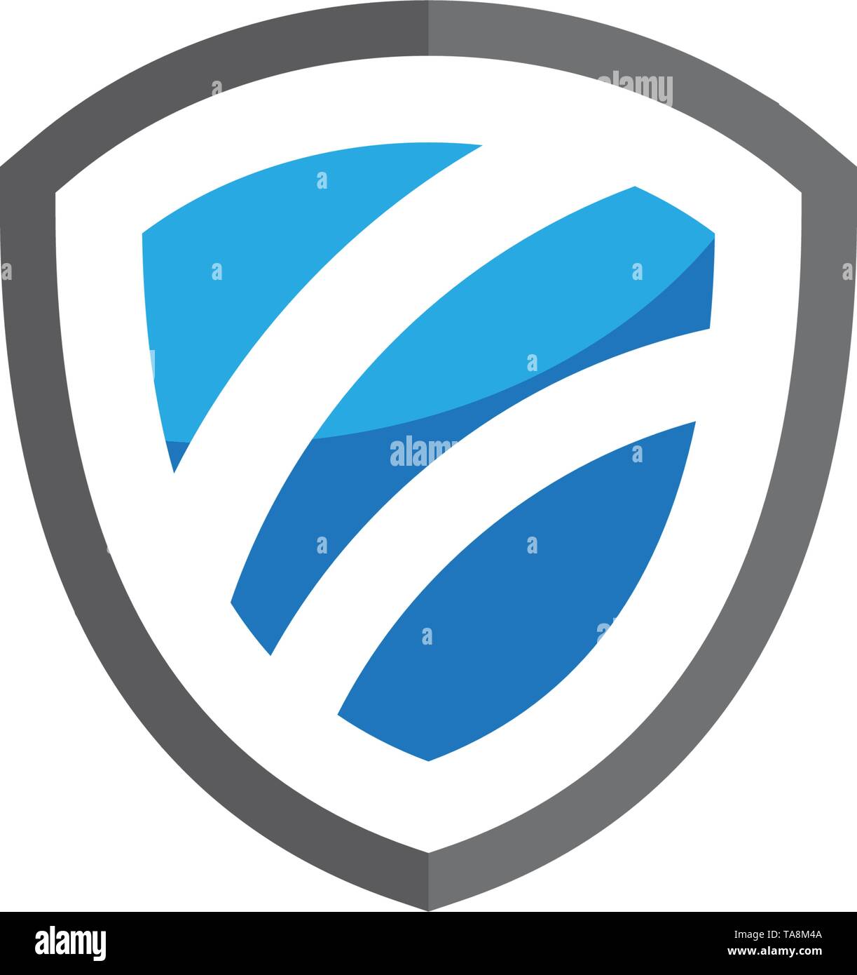 shield vector illustration design template Stock Vector Image & Art - Alamy