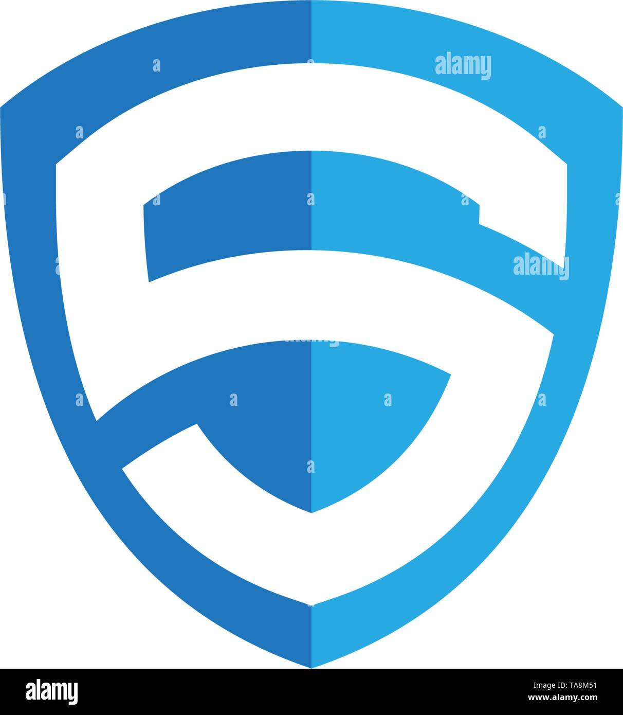 S Letter shield vector illustration design Stock Vector Image & Art - Alamy