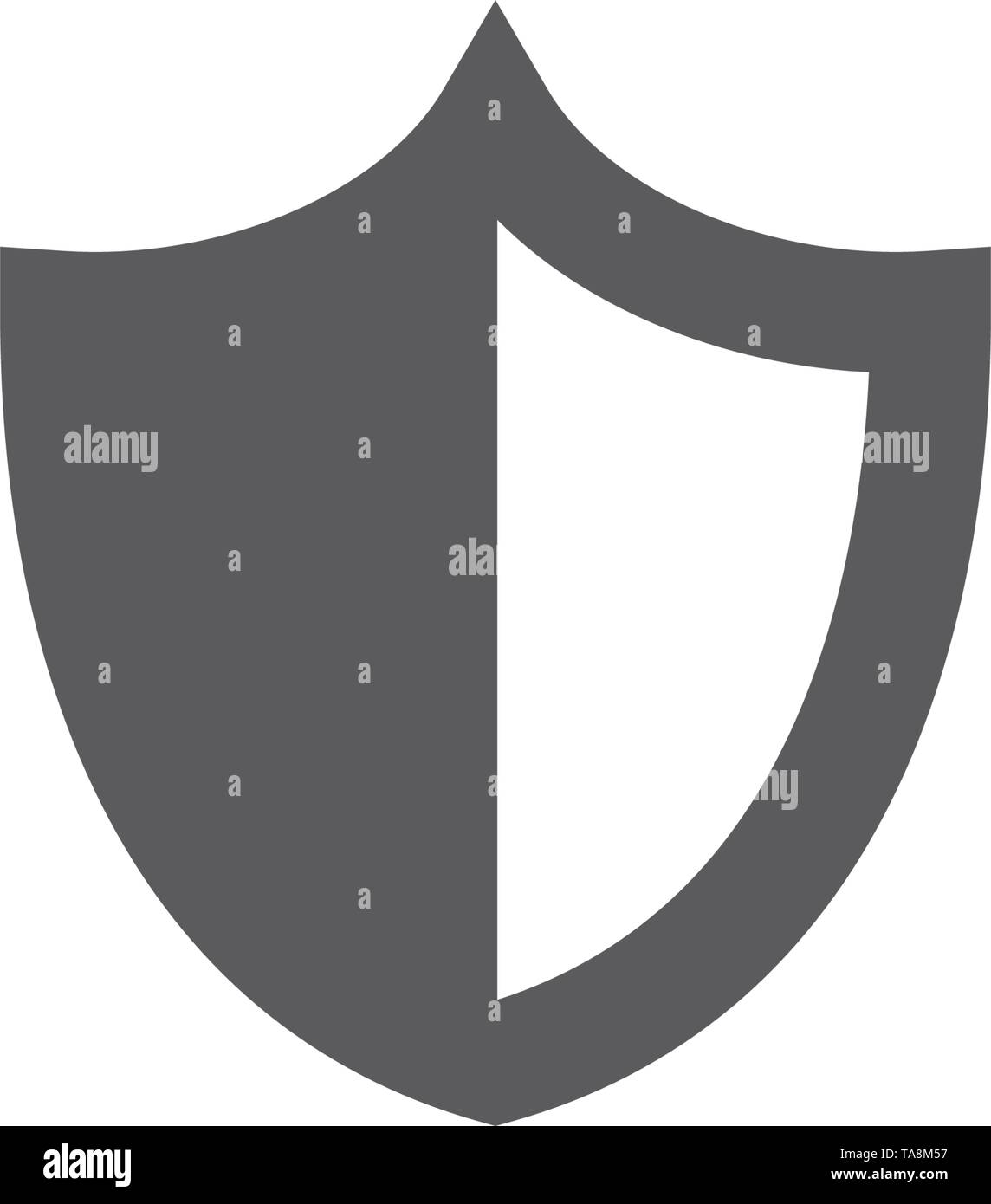 shield vector illustration design template Stock Vector Image & Art - Alamy