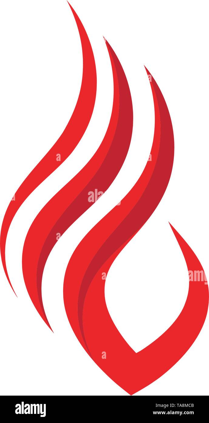flame icon fire vector design template Stock Vector Image & Art - Alamy