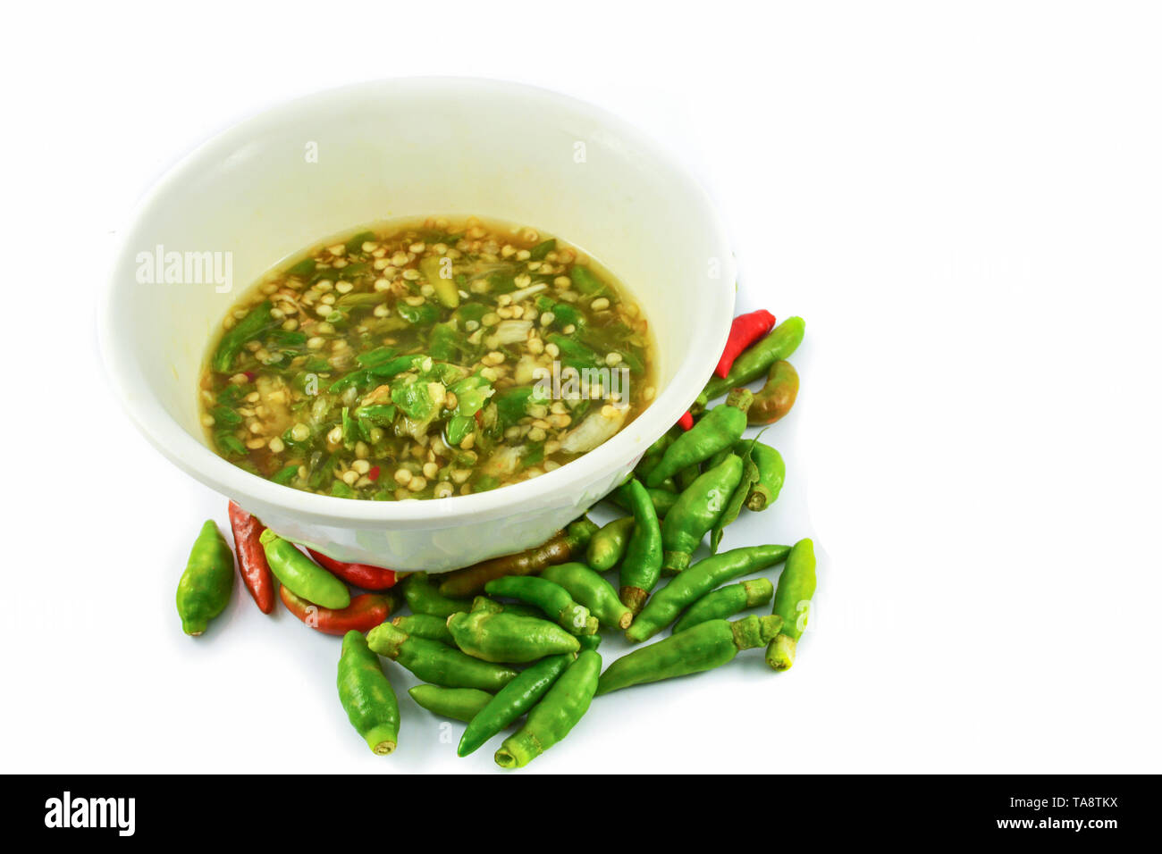 thai green chili paste