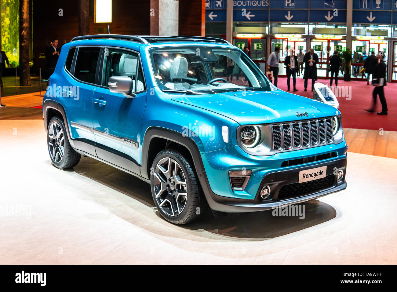 Geneva Switzerland March 06 19 Metallic Blue Jeep Renegade At Geneva International Motor Show Subcompact Crossover Suv Produced By Jeep Stock Photo Alamy Geneva Switzerland March 06 19 Metallic Blue Jeep Renegade At Geneva International Motor Show Subcompact Crossover Suv Produced By Jeep Stock Photo Alamy