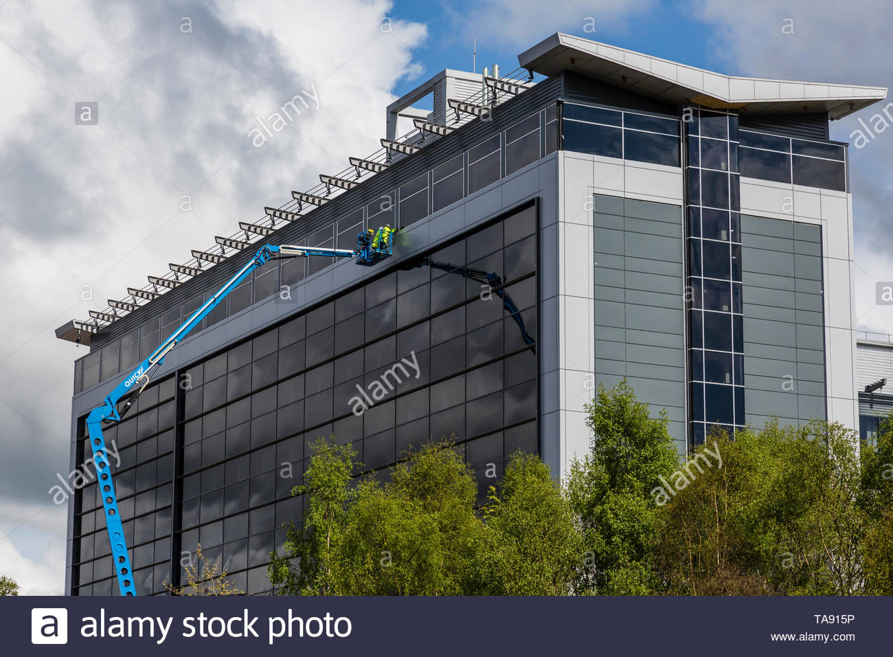 Hydraulic Construction Platform Stock Photos & Hydraulic Construction