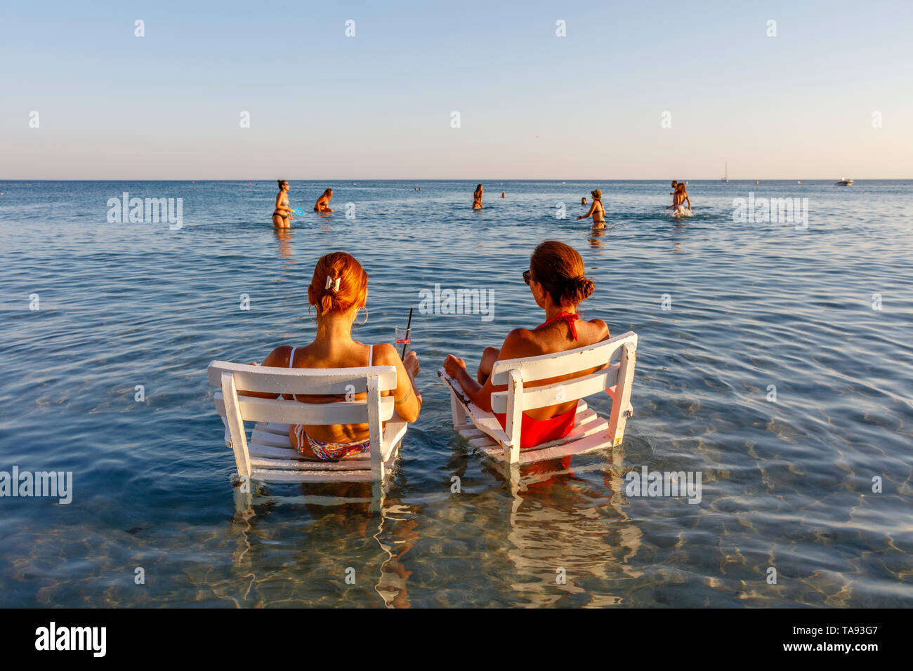 Turkey beach woman hi-res stock photography and images pic