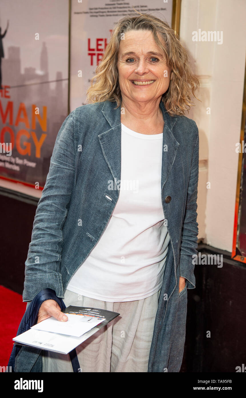 Sinead Cusack attends ’The Lehman Trilogy' play Press night, Piccadilly Theatre, Denman Street. Stock Photo