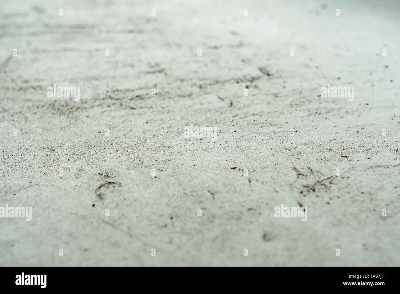 black dust on the white windowsill Stock Photo Alamy
