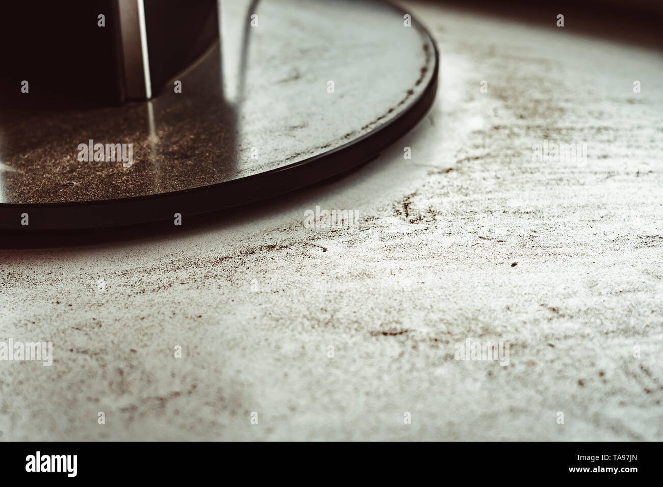 black dust on the white windowsill Stock Photo Alamy