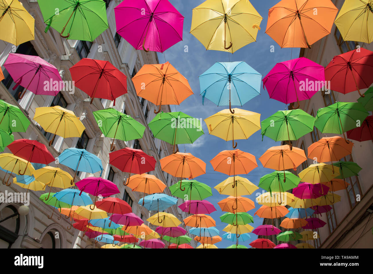 Colorful Umbrellas Decoration High Resolution Stock Photography And Images Alamy Colorful Umbrellas Decoration High Resolution Stock Photography And Images Alamy