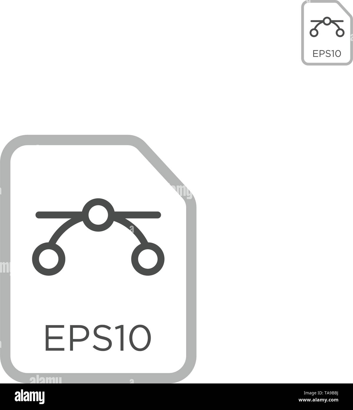 eps icon or symbol vector abstract design isolated Stock Vector