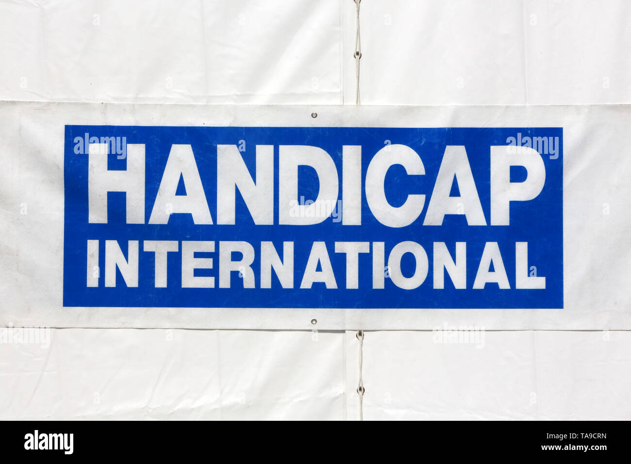 Handicap International. Stock Photo
