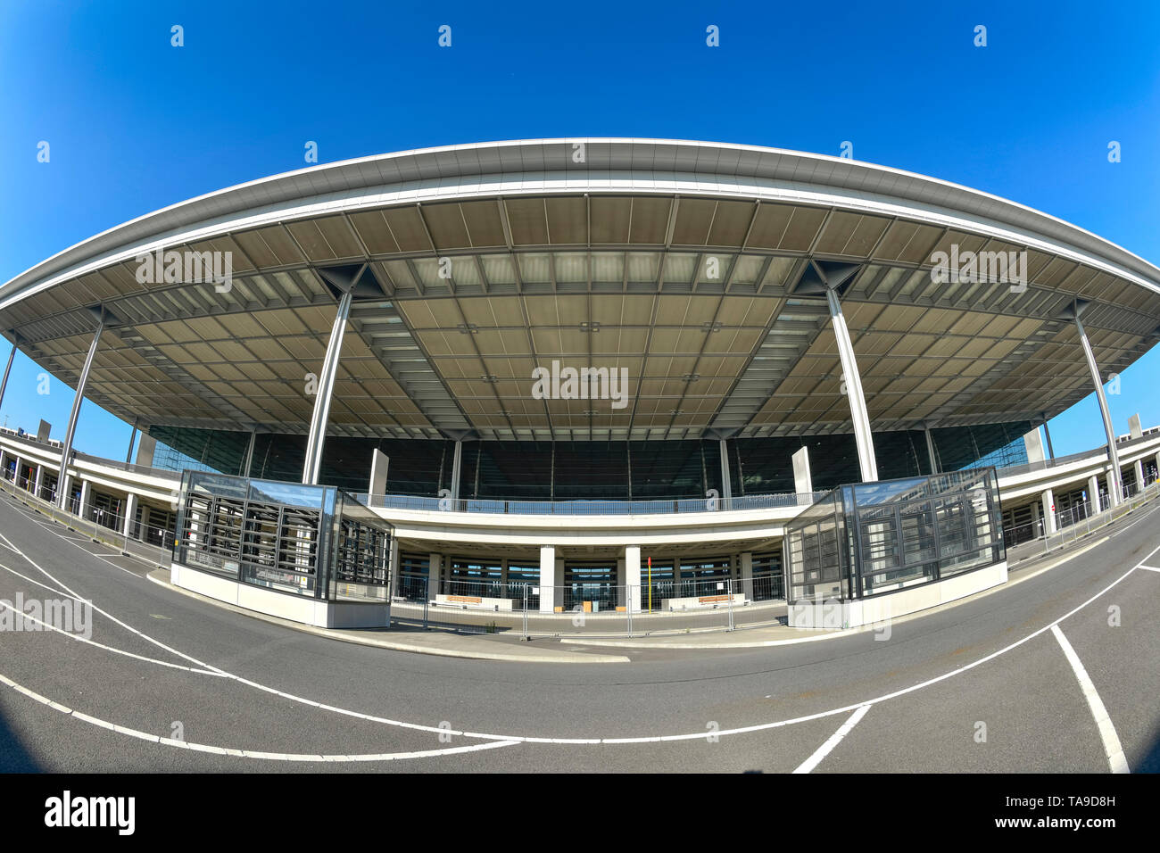 'Airport of Berlin Brandenburg ''Willy Brandt'' REP., Brandenburg, Germany', Flughafen Berlin Brandenburg „Willy Brandt“ BER, Deutschland Stock Photo