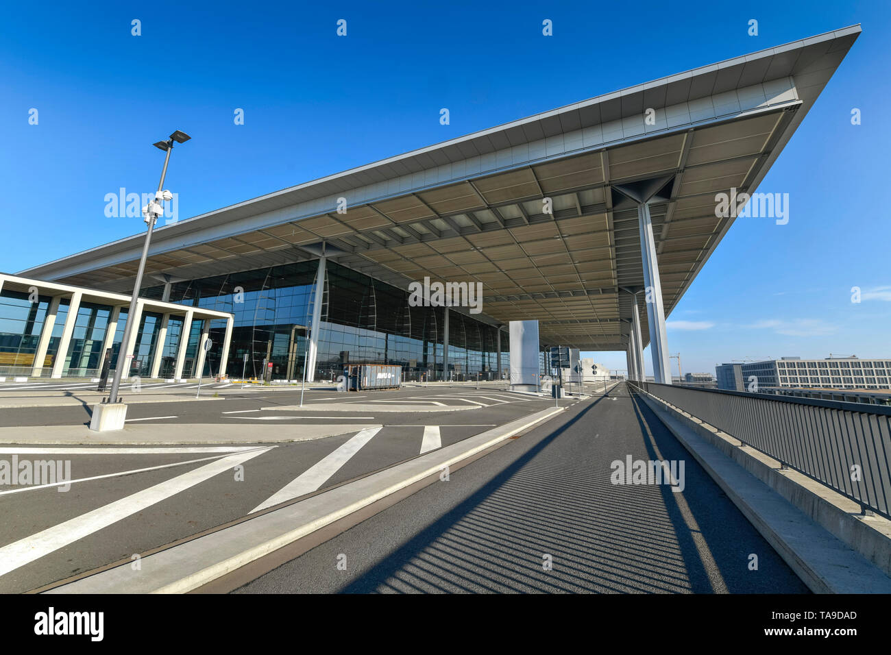 'Airport of Berlin Brandenburg ''Willy Brandt'' REP., Brandenburg, Germany', Flughafen Berlin Brandenburg „Willy Brandt“ BER, Deutschland Stock Photo